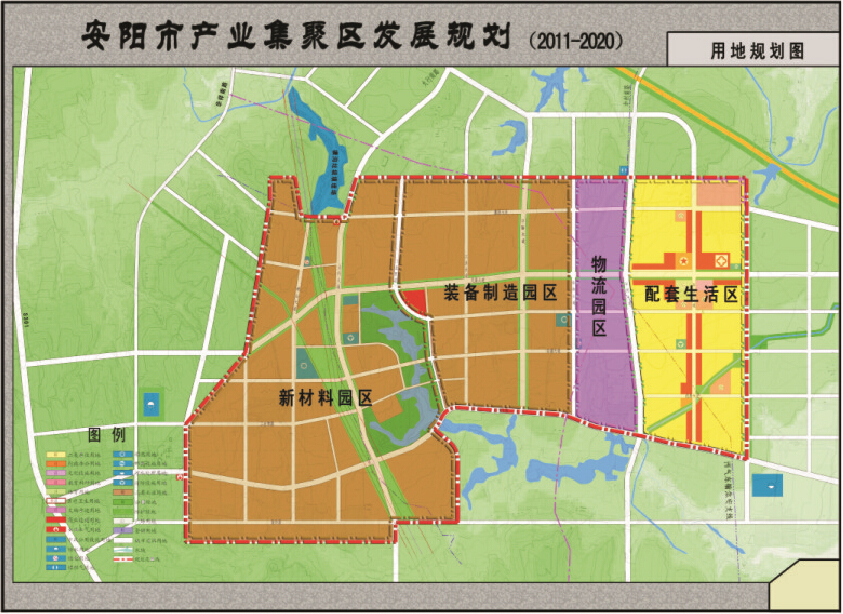 区位交通 规划调整后的安阳市产业集聚区位于晋冀豫四省交界地带
